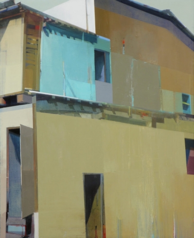 A quiet town #139, Oil on canvas, 50” x 40”, 2015