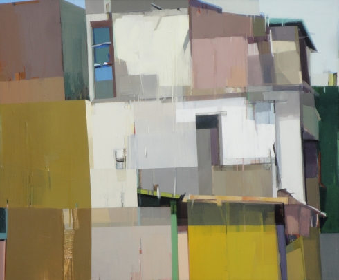 A Quiet Town 98, Oil on canvas, 60” x 72”, 2013