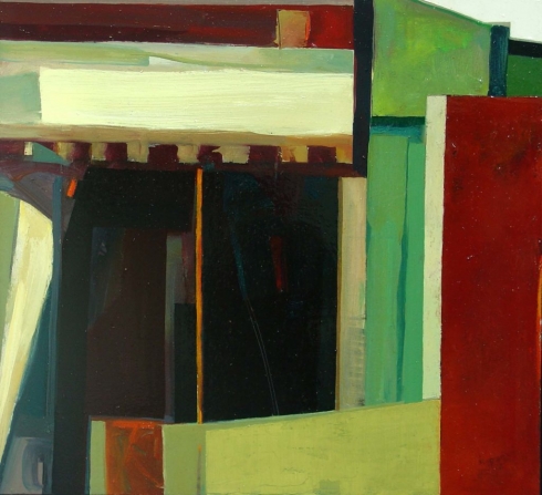 Green, Oil on canvas, 31” x 36”, 2005