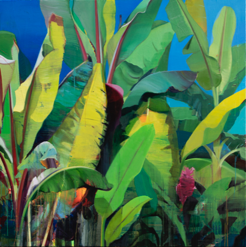 Nature # 3, Oil on canvas, 48” x 48"  