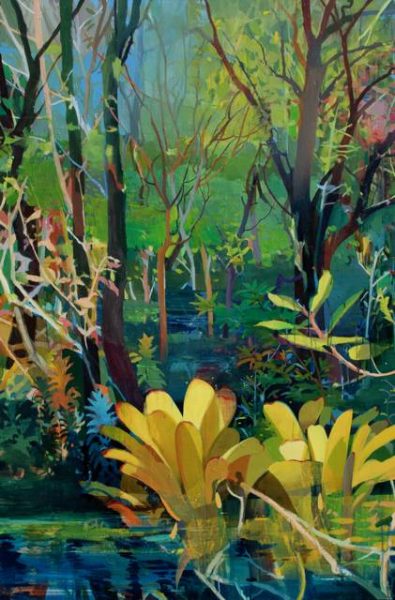 Nature # 15, Oil on canvas, 72” x 48”